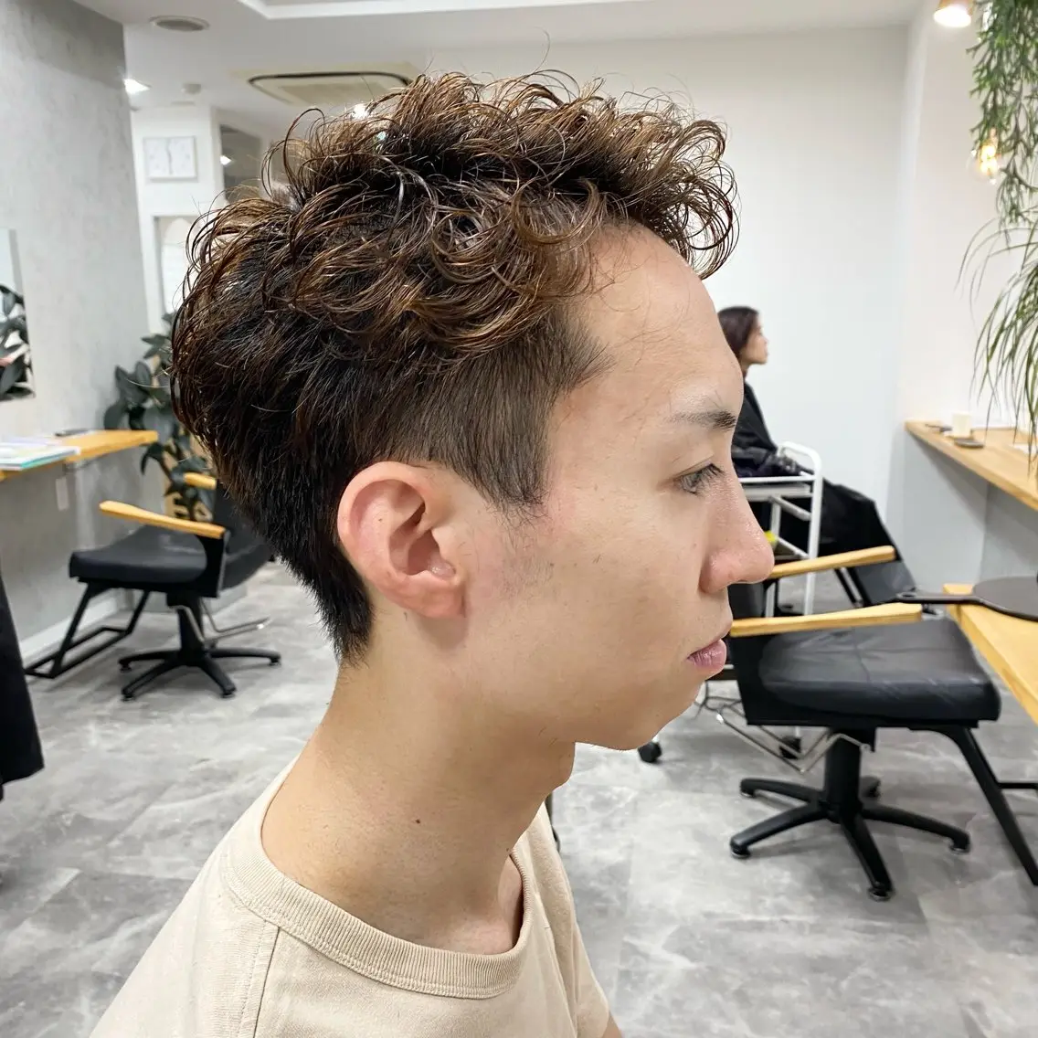 パーマ メンズ メンズパーマ メンズショート 髙橋建太/ ニュアンスパーマ✂️のヘアスタイル