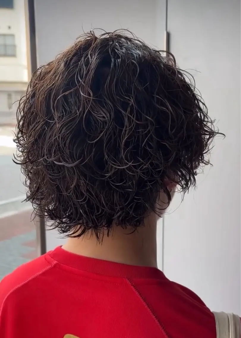⚡️ミニモ限定⚡️カット+サーフカール+トリートメント🌈の写真