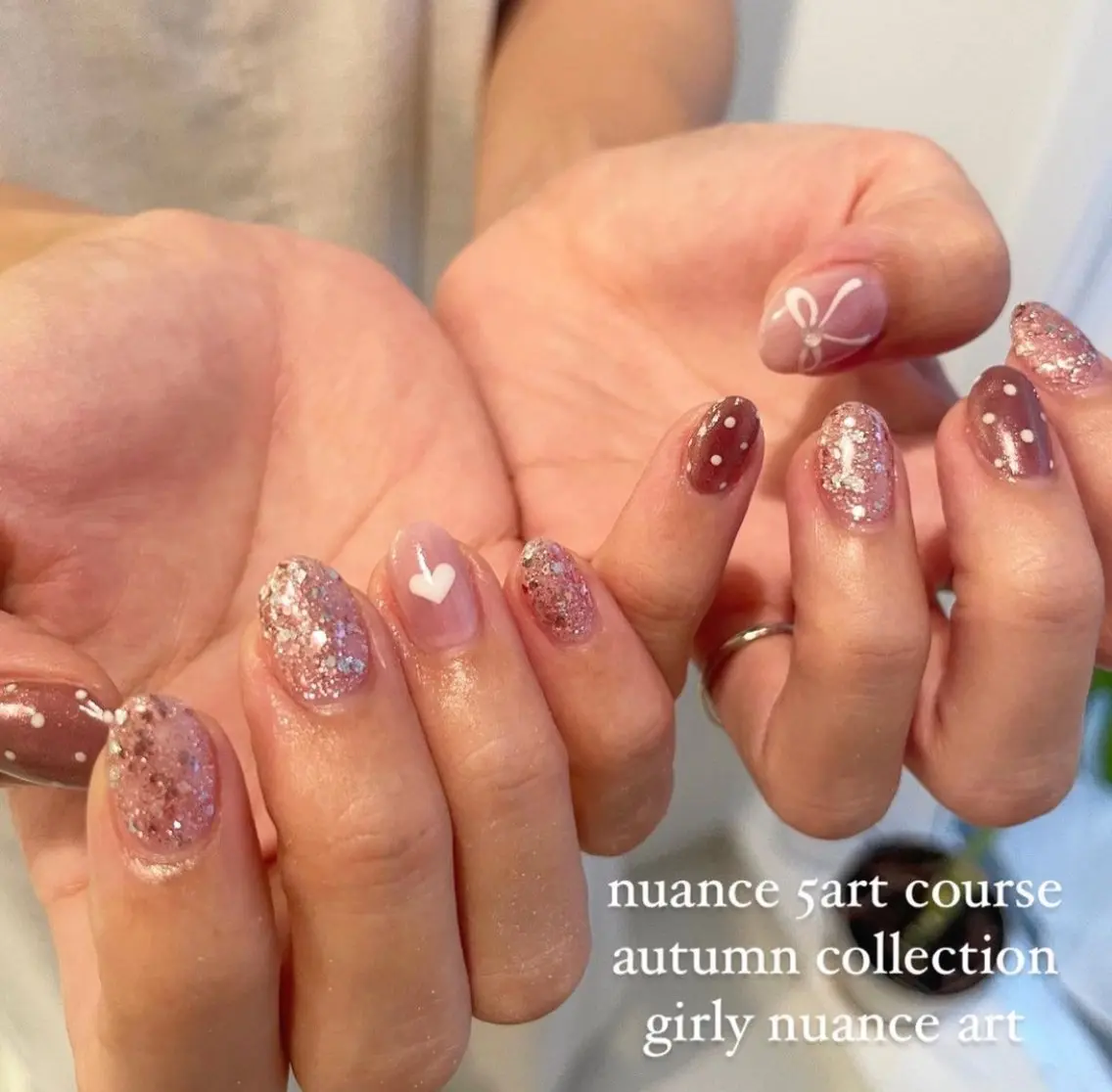 ネイル ニュアンスネイル ハンドネイル pétit hiyoriのネイルデザイン