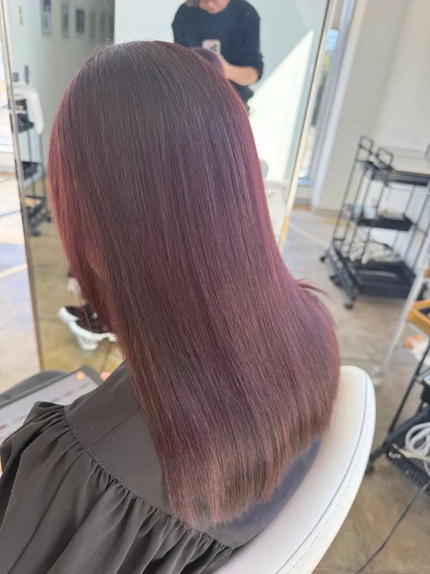 セミロング 阪本 正美のヘアスタイル
