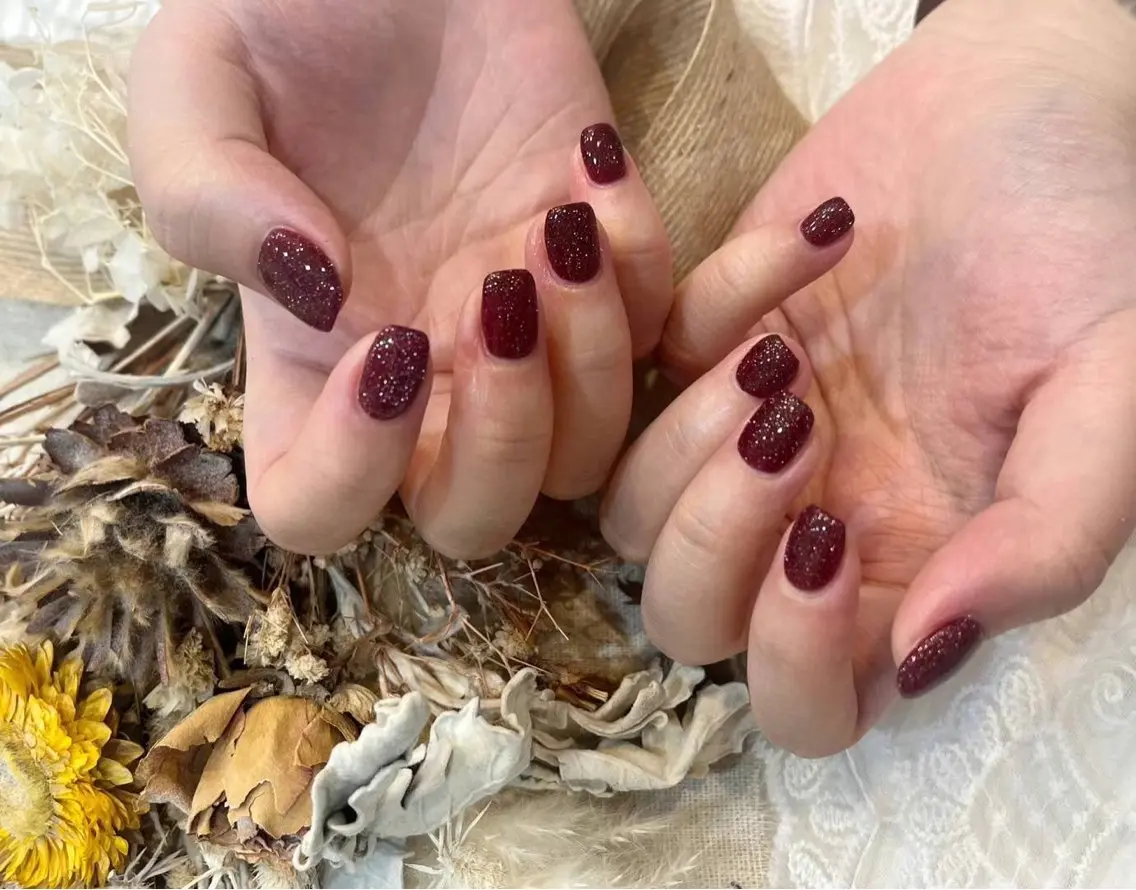 ネイル アートネイル フラワーネイル フットネイル ジェルネイル キラキラネイル babarla Nailのネイルデザイン