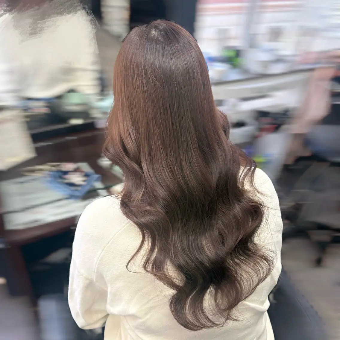 ロング OZ梅田♡ ゆはなブリーチのヘアスタイル