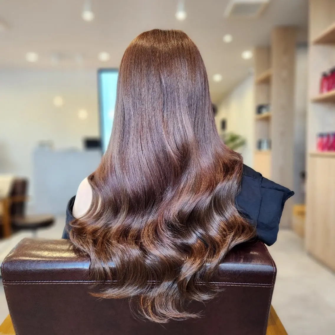 ロング カラー エクステ シールエクステ🎀 ホシノ🕒ユウカのヘアスタイル