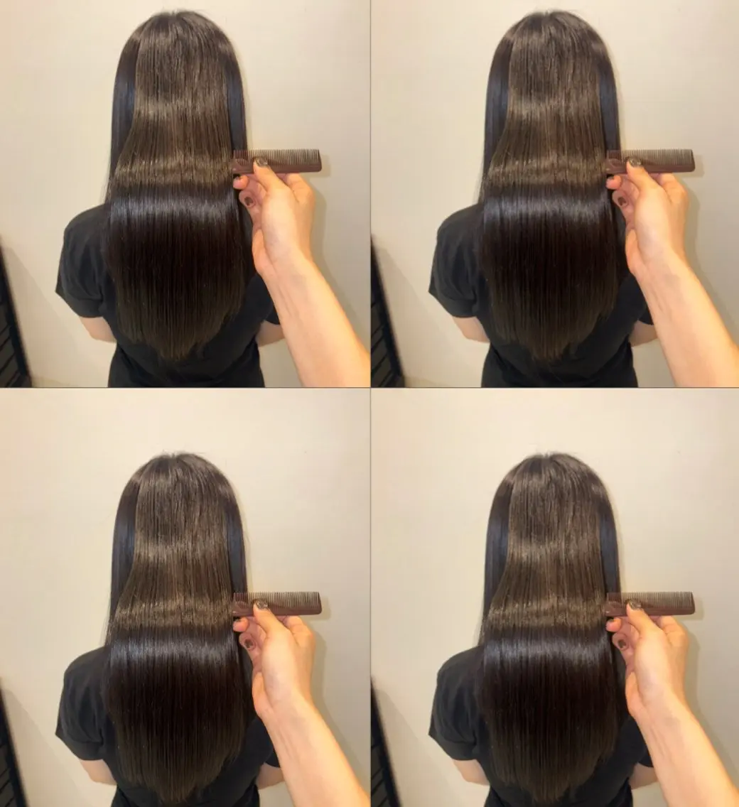 ヘアカラー 縮毛矯正 トリートメント 【美髪を叶える ❤️‍🔥】加藤沙梨のヘアスタイル