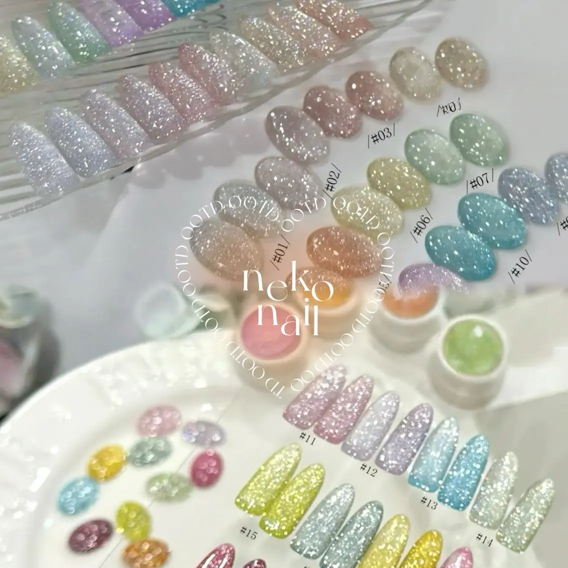 ネイル フラッシュネイル マグネットネイル neko nailのネイルデザイン