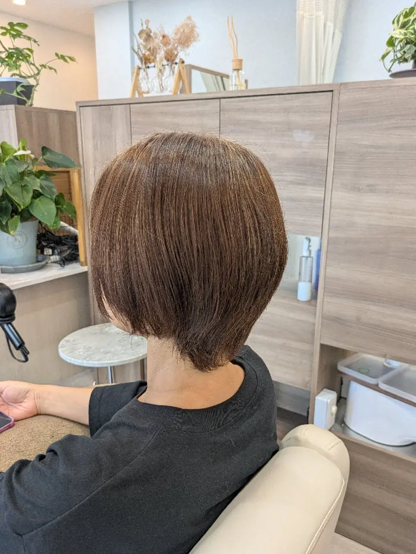 カラー ヘアカラー 竹田 夏歩のヘアスタイル