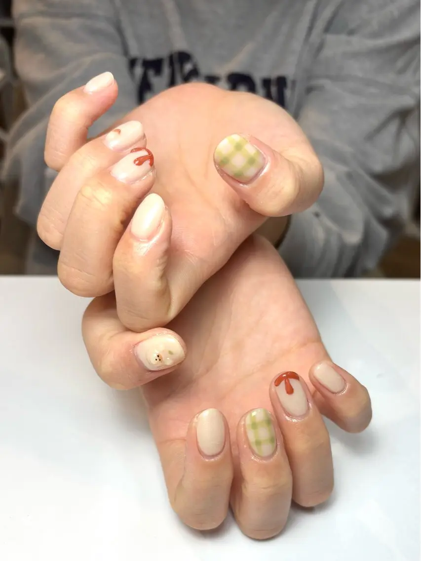 ネイル ハンドネイル BOTA NAIL UMIのネイルデザイン