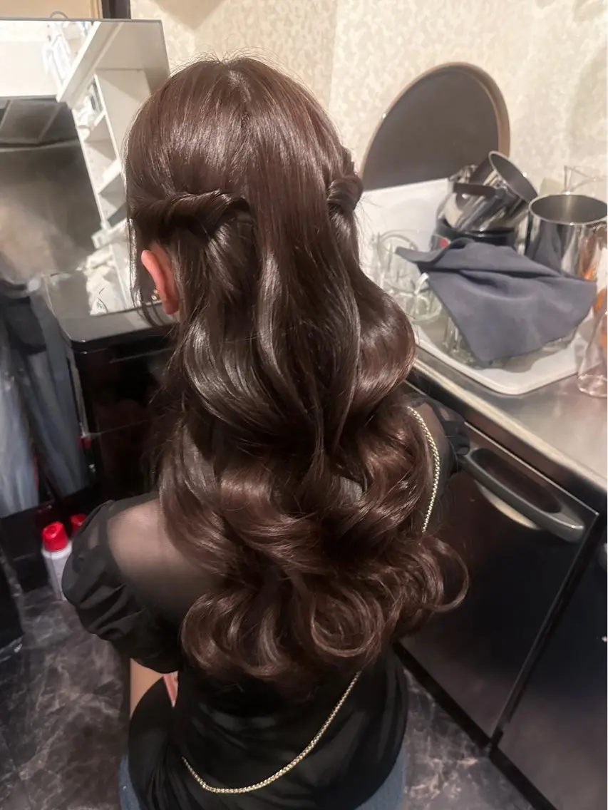 ヘアアレンジ ヘアセット 田口 りえこのマツエク・マツパデザイン