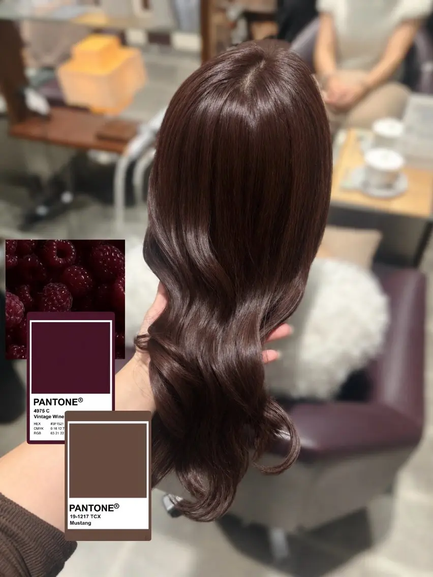 【髪質改善でうるツヤ髪へ】カット＋髪質改善カラー＋Aujua 5step🤍の写真
