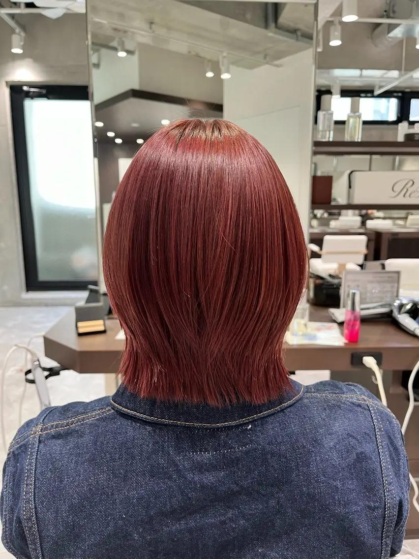 カラー カット ヘアカラー Ash 武蔵新城店のヘアスタイル