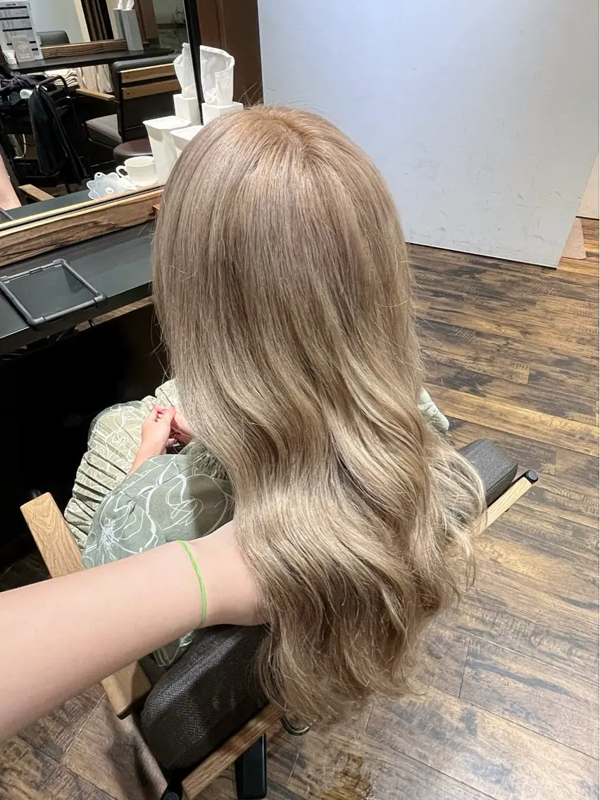 ロング カラー ヘアカラー 赤羽Gardenia 🌸ayame🌸のヘアスタイル