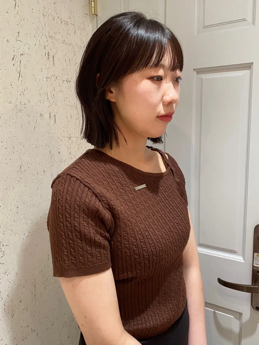 ショート カラー パーマ カット ヘアカラー 縮毛矯正 トリートメント mai / linoah˚✧のヘアスタイル
