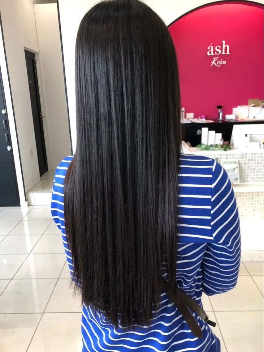 ロング トリートメント ブリーチなしカラー★ 小此木 秀仁のヘアスタイル