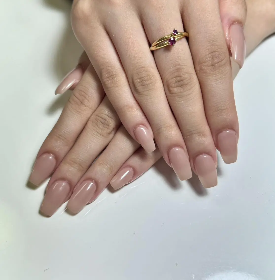 ネイル ハンドネイル By moonネイル 🌷ワンホン/韓国風のネイルデザイン