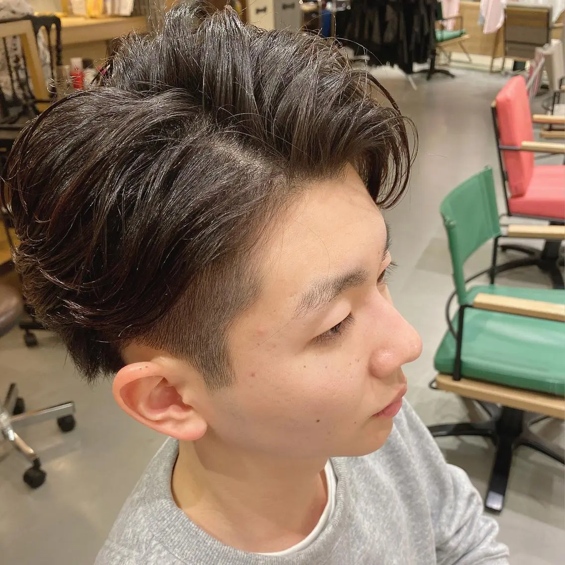 ショート メンズ カット 梅田茶屋町メンズ 専門美容師 山元一平のヘアスタイル