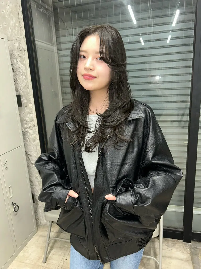 ロング カラー 新高円寺 Miranoのヘアスタイル