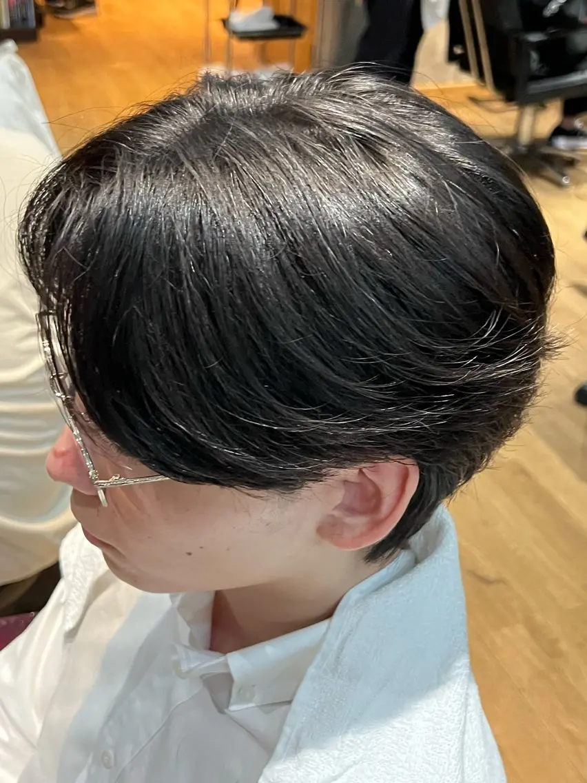 ミニモ限定30%off カット、部分縮毛矯正の写真