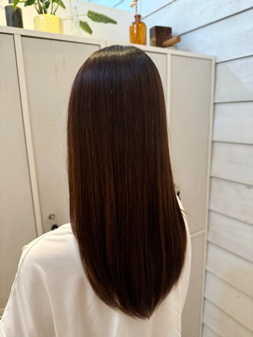 ロング カラー 透明感カラー トリートメント レディースカット 川添佑斗のヘアスタイル