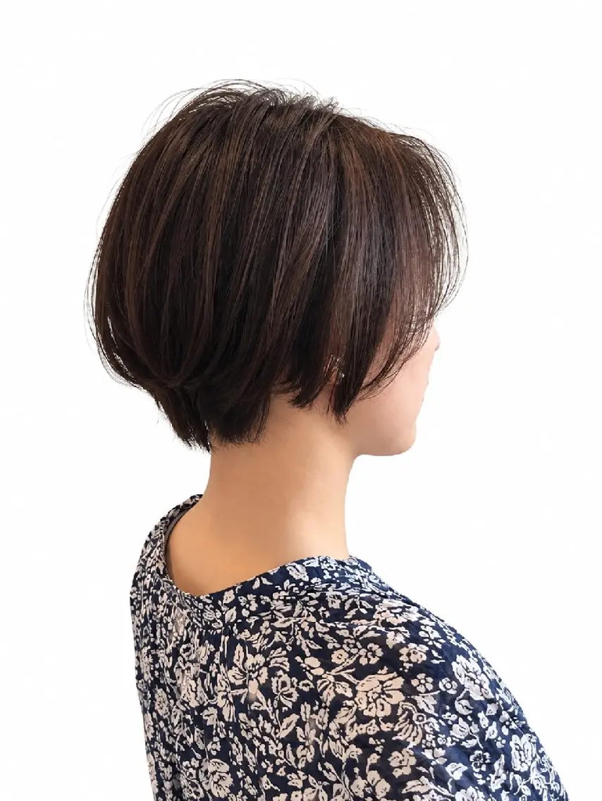ショート くびれヘア ショートヘア カット ANDIAMO栄／ chisatoのヘアスタイル