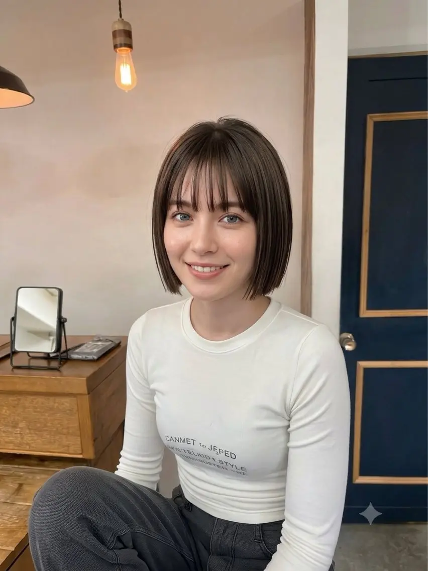 ミディアム カラー ブリーチ デザインカラー カット ヘアカラー トリートメント takada kohのヘアスタイル