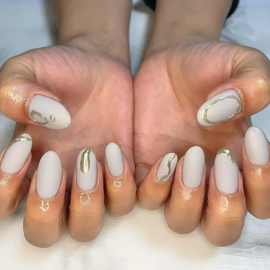 ネイル マットネイル ミラーネイル ワンカラーネイル S Nailのネイルデザイン
