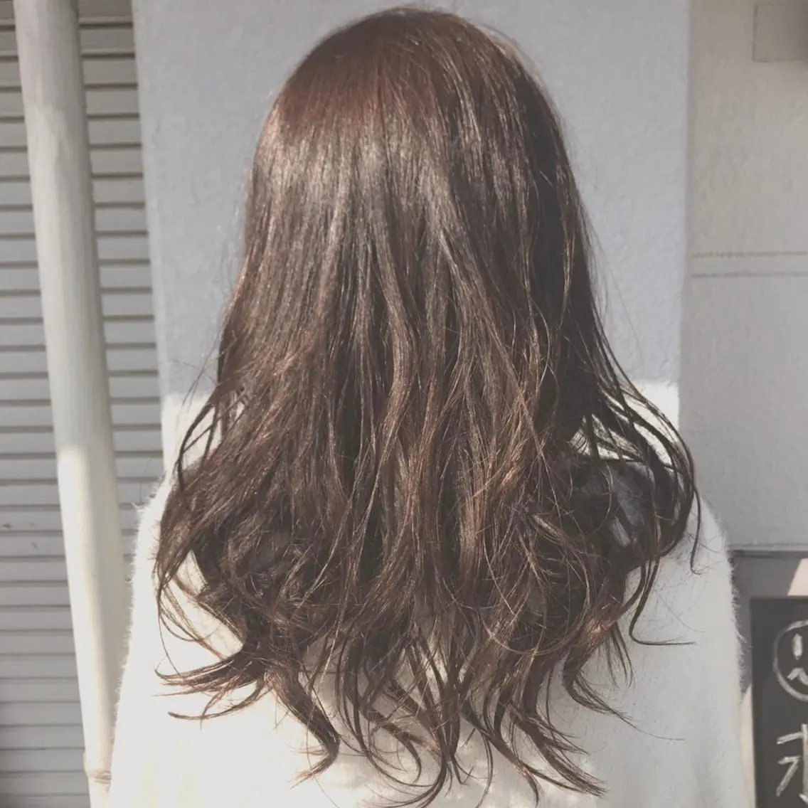 ロング カラー レイヤーカット匠 イソザキノリユキのヘアスタイル