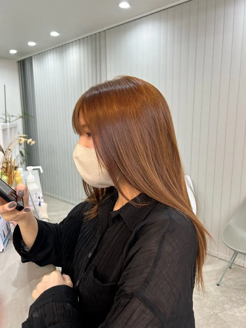 カラー suehiro yunaのヘアスタイル