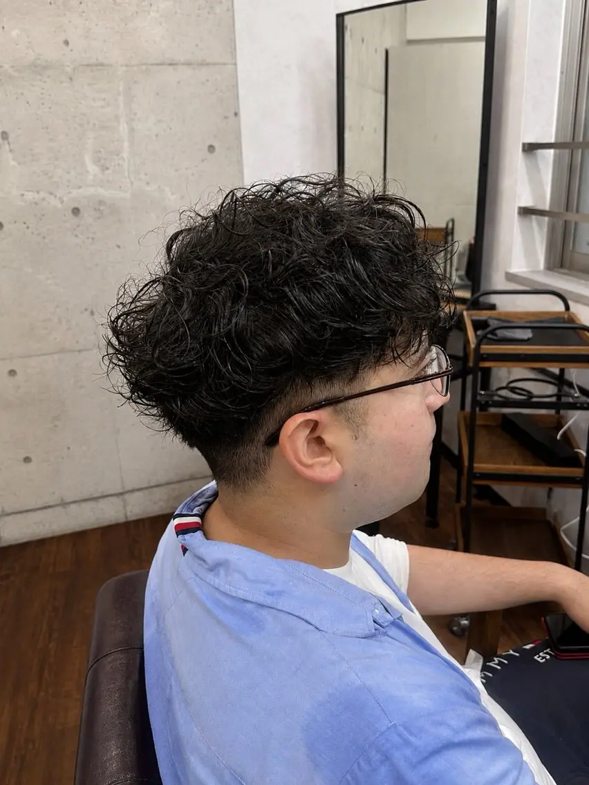 メンズカット&スペインカール&TRの写真