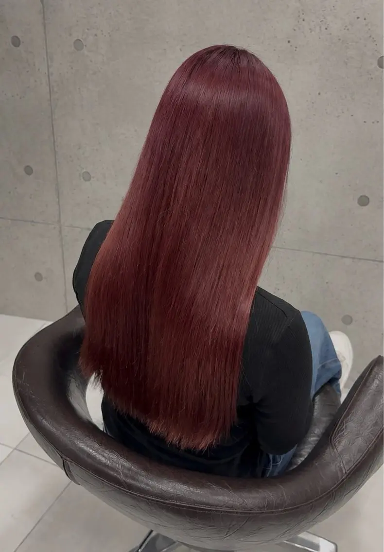 カラー ヘアカラー トリートメント ホワイトカラー 💜SHIN💜のヘアスタイル