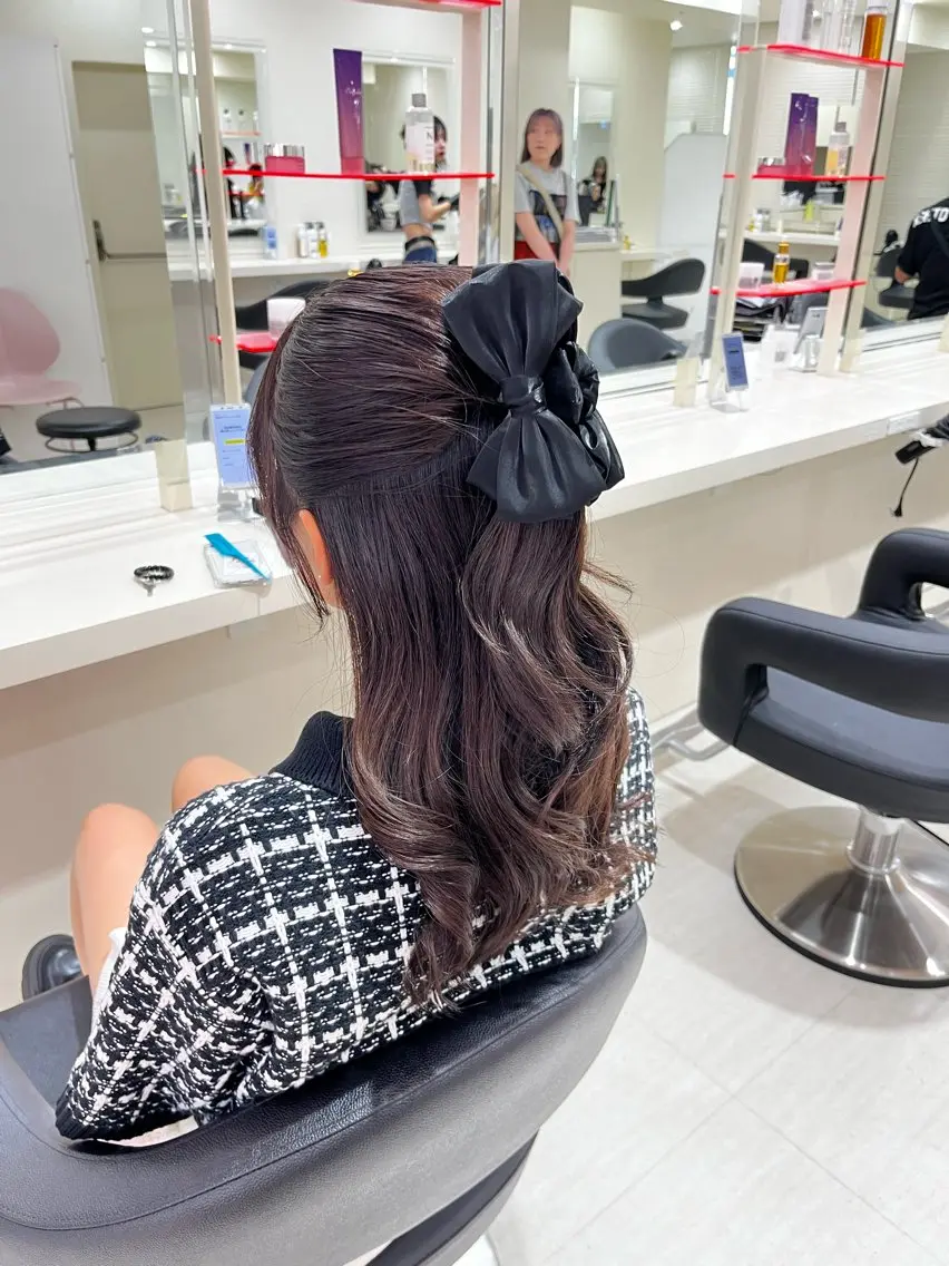 ミディアム カラー 💟RINNA 艶カラー💟のヘアスタイル