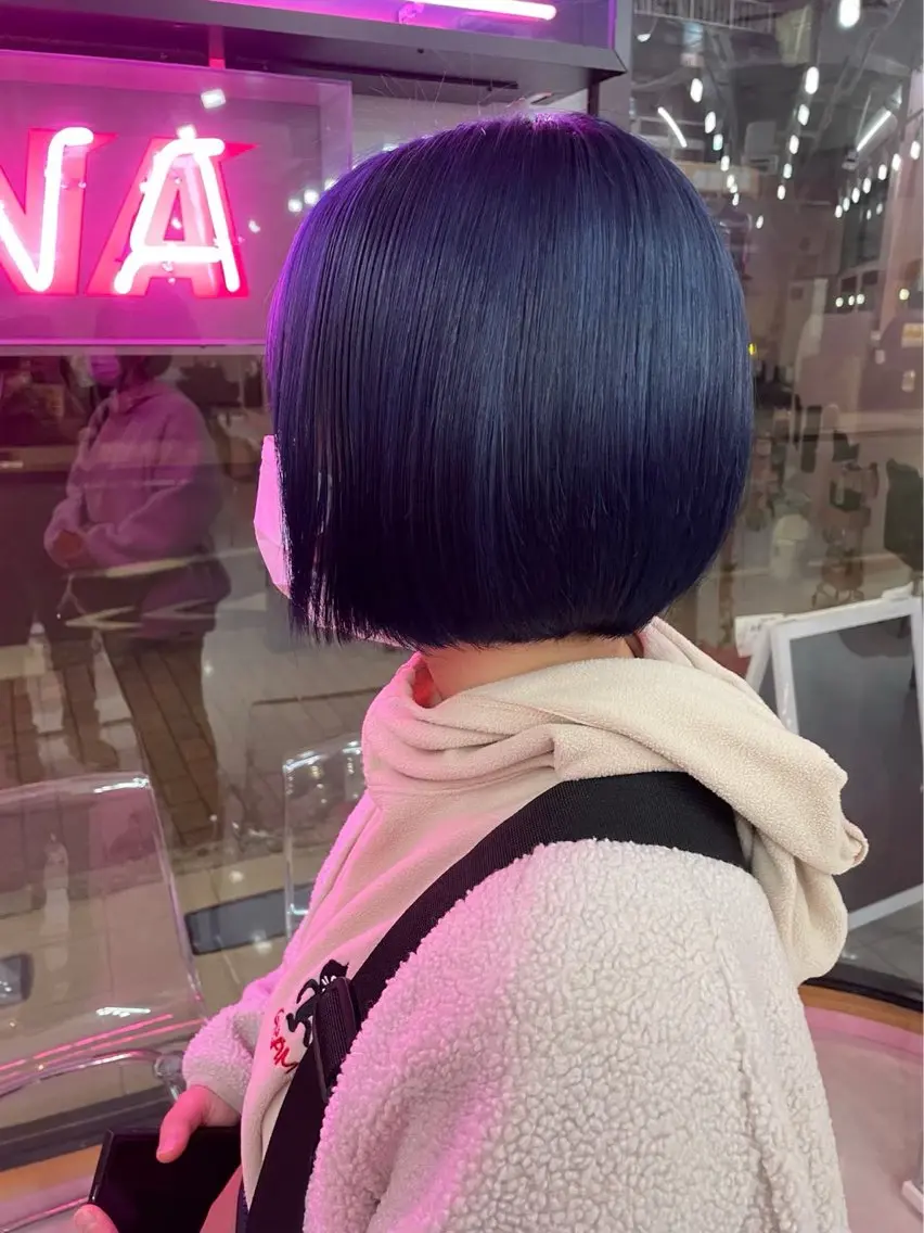 ショート ボブ 金田 颯太のヘアスタイル