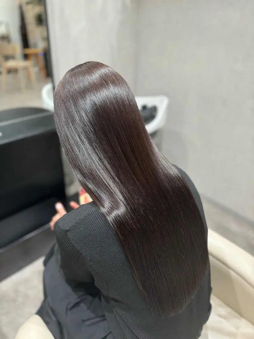 【髪質改善】カットエステ(カット+髪質改善) ヘッドスパ付 ¥10800の写真