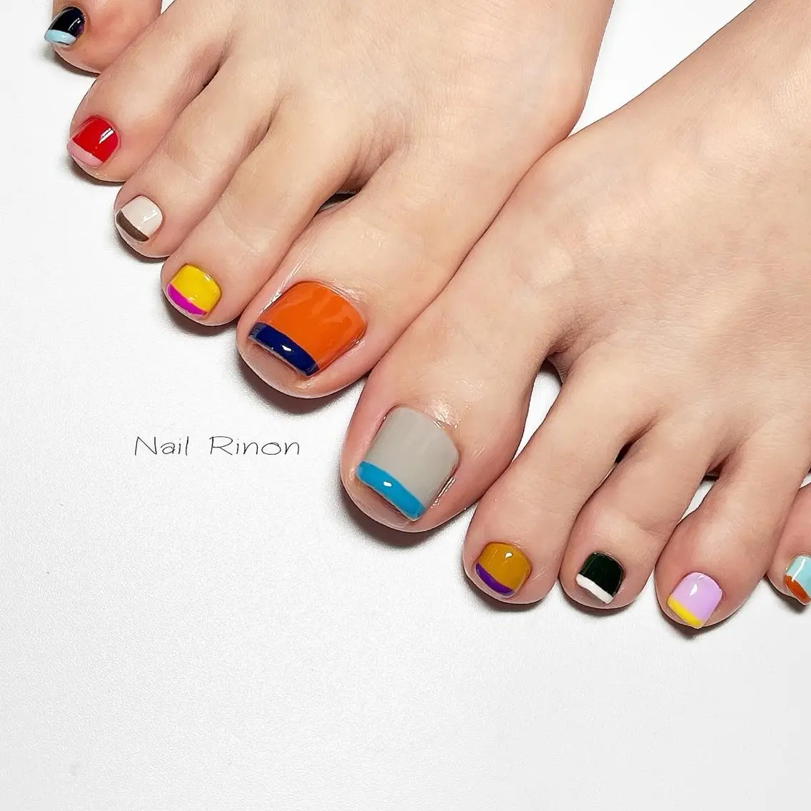 ネイル フットネイル Nail Rinonのネイルデザイン