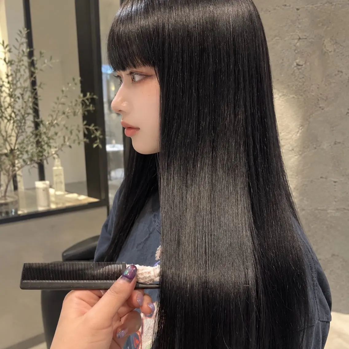 ロング カラー ヘアカラー しょう/透明感カラー /ハイトーンのヘアスタイル