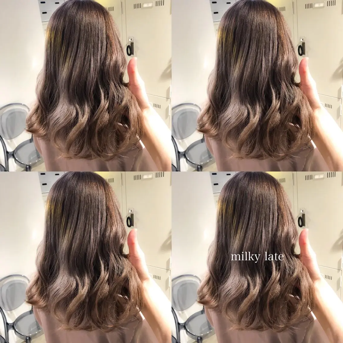 ロング カラー ヘアカラー トリートメント ハイトーン×レイヤー カットTAKUMIのヘアスタイル