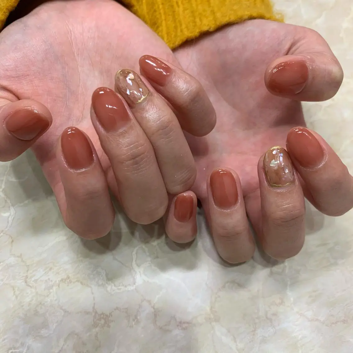 ネイル 新宿ニュアンスネイル makotoのネイルデザイン