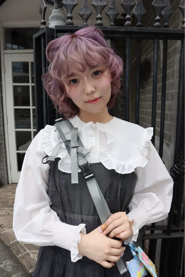 ミディアム カラー ヘアアレンジ 小森 梨華のヘアスタイル