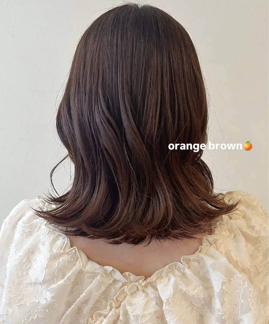 セミロング カラー Ami♡表参道/艶髪 ピンク/盛れカットのヘアスタイル