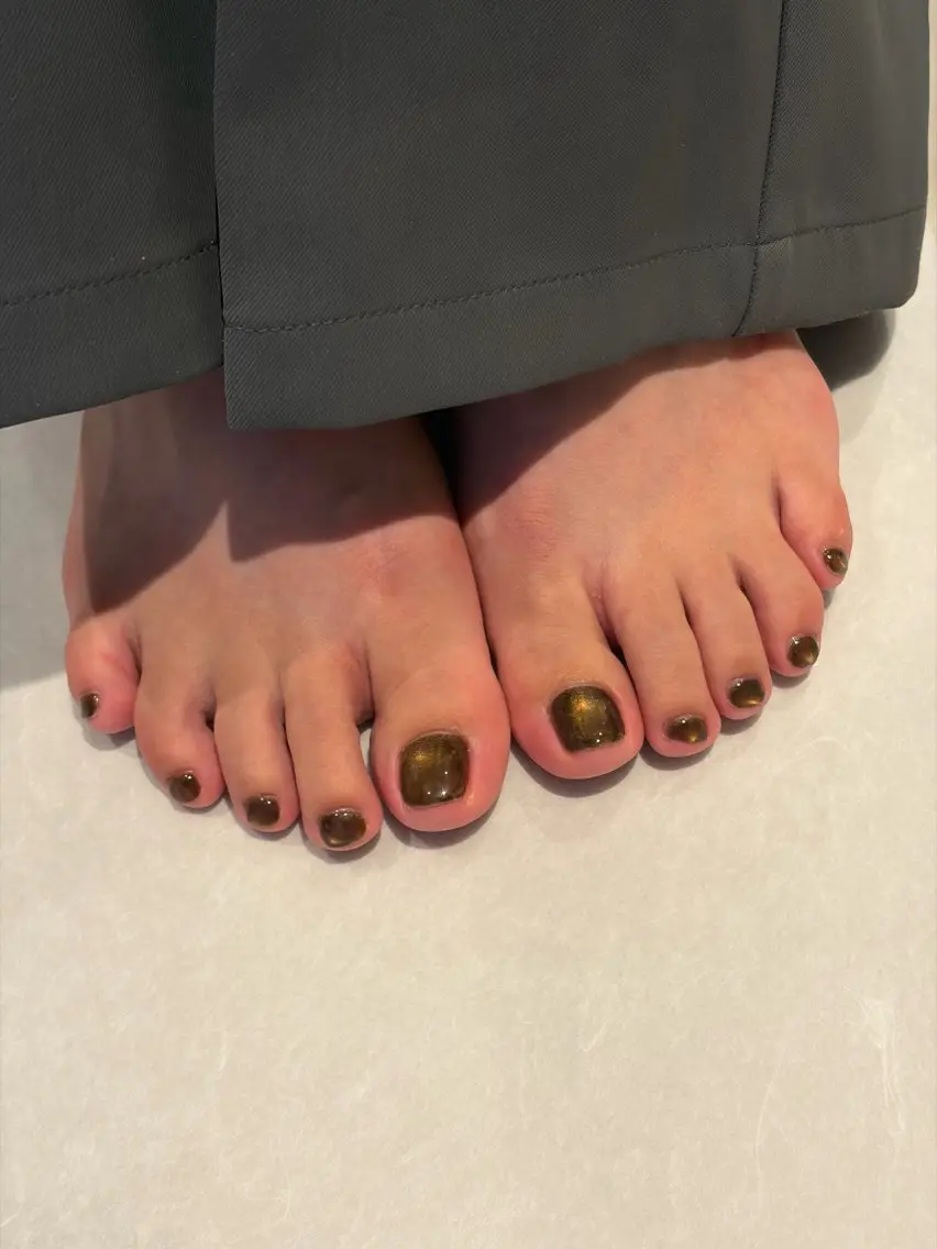 ネイル フットネイル フットネイル yoi_ miyukaのネイルデザイン