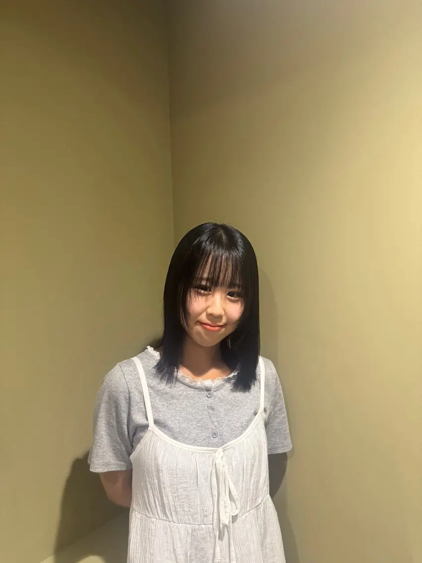 💗結んでもかわいい顔周りレイヤーカット💗の写真