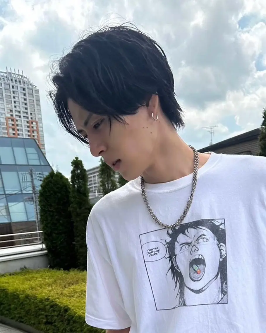 ✨韓国アイドル✨暗髪カラー×メンズカット×髪質改善TRの写真