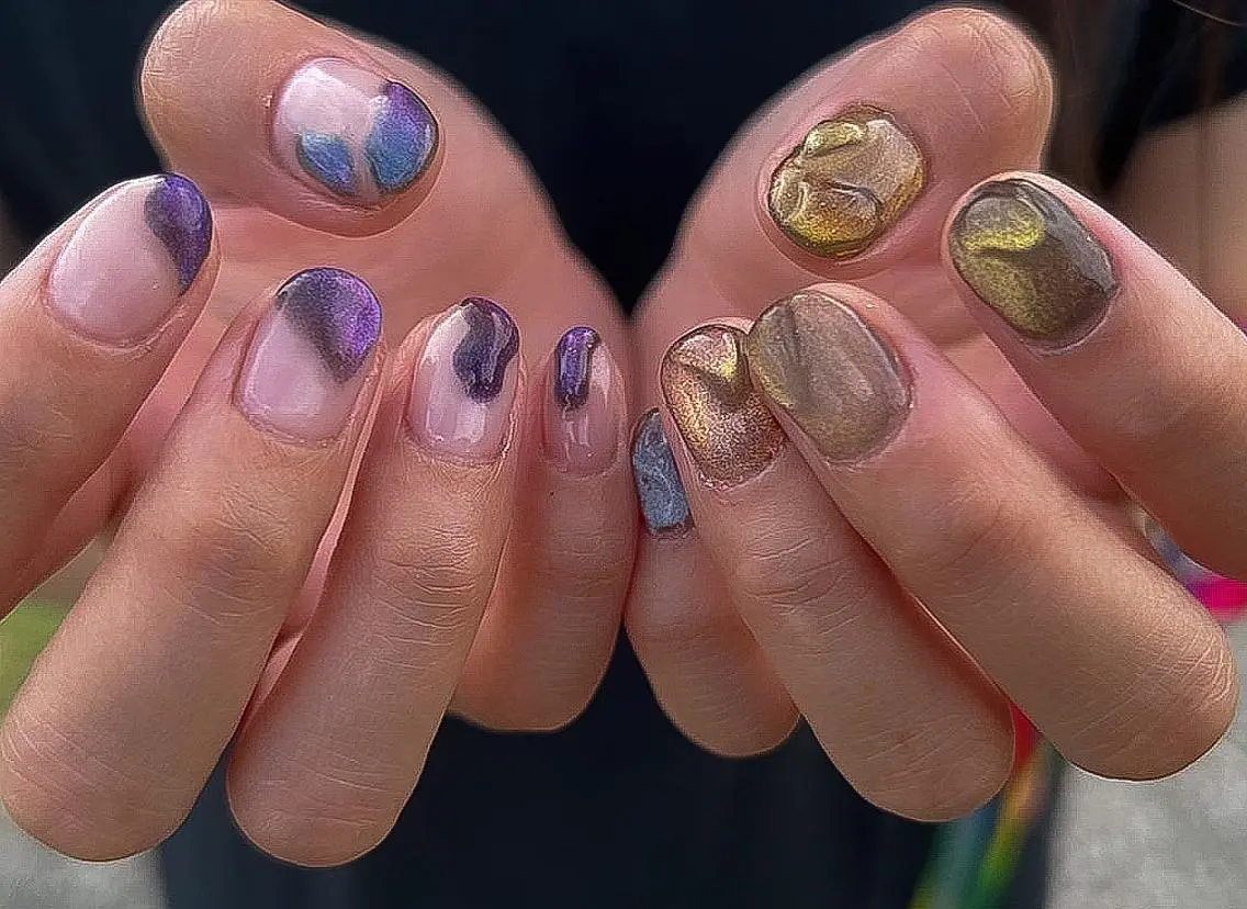 ネイル マグネットネイル BNT nailsのネイルデザイン