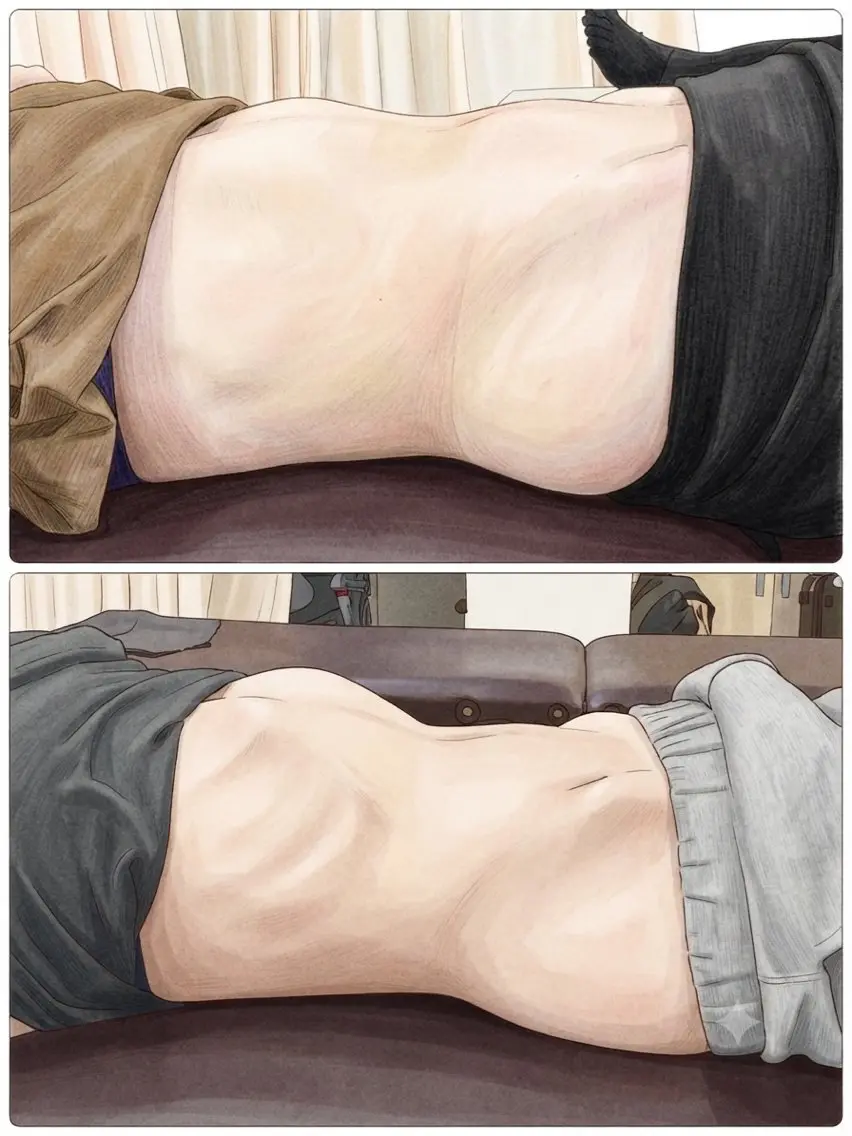 【リンパ腸もみ溶かし】お腹ペチャンコにしませんか！見映えだけでなく、腸内環境が整い便通改善、呼吸も楽になり、足腰も楽に♪の写真