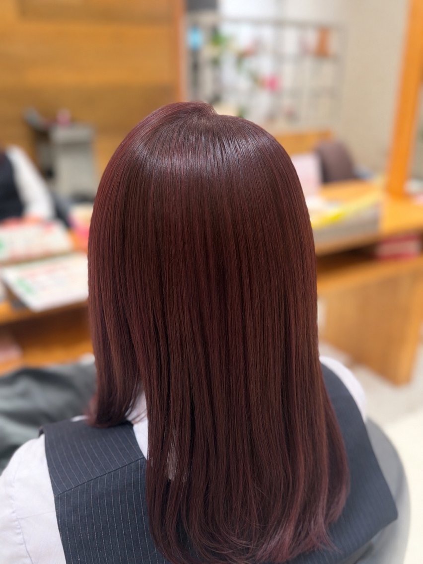 カラー 今田 咲夢のヘアスタイル
