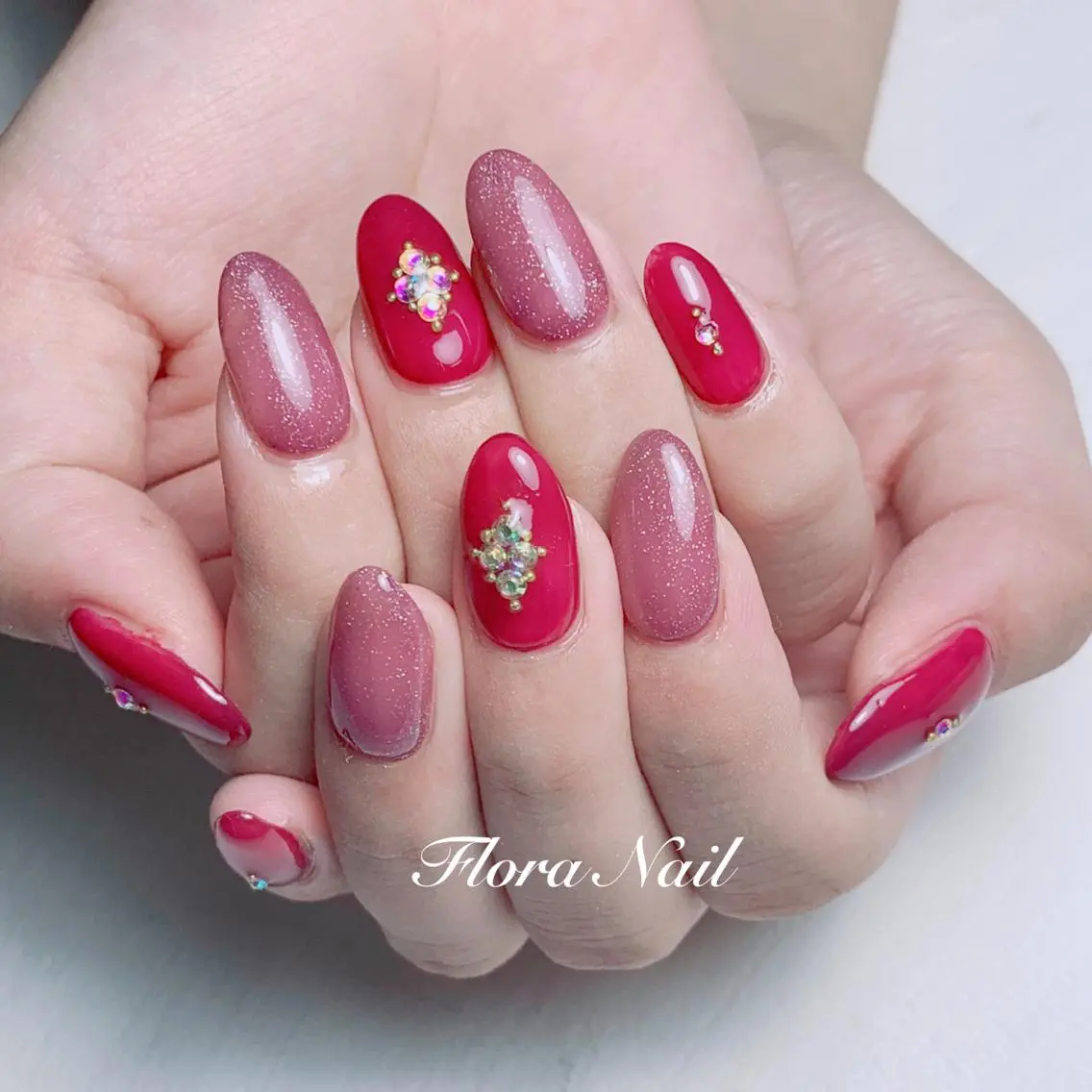 ネイル シンプルネイル Flora Nail 【フローラ ネイル】のネイルデザイン