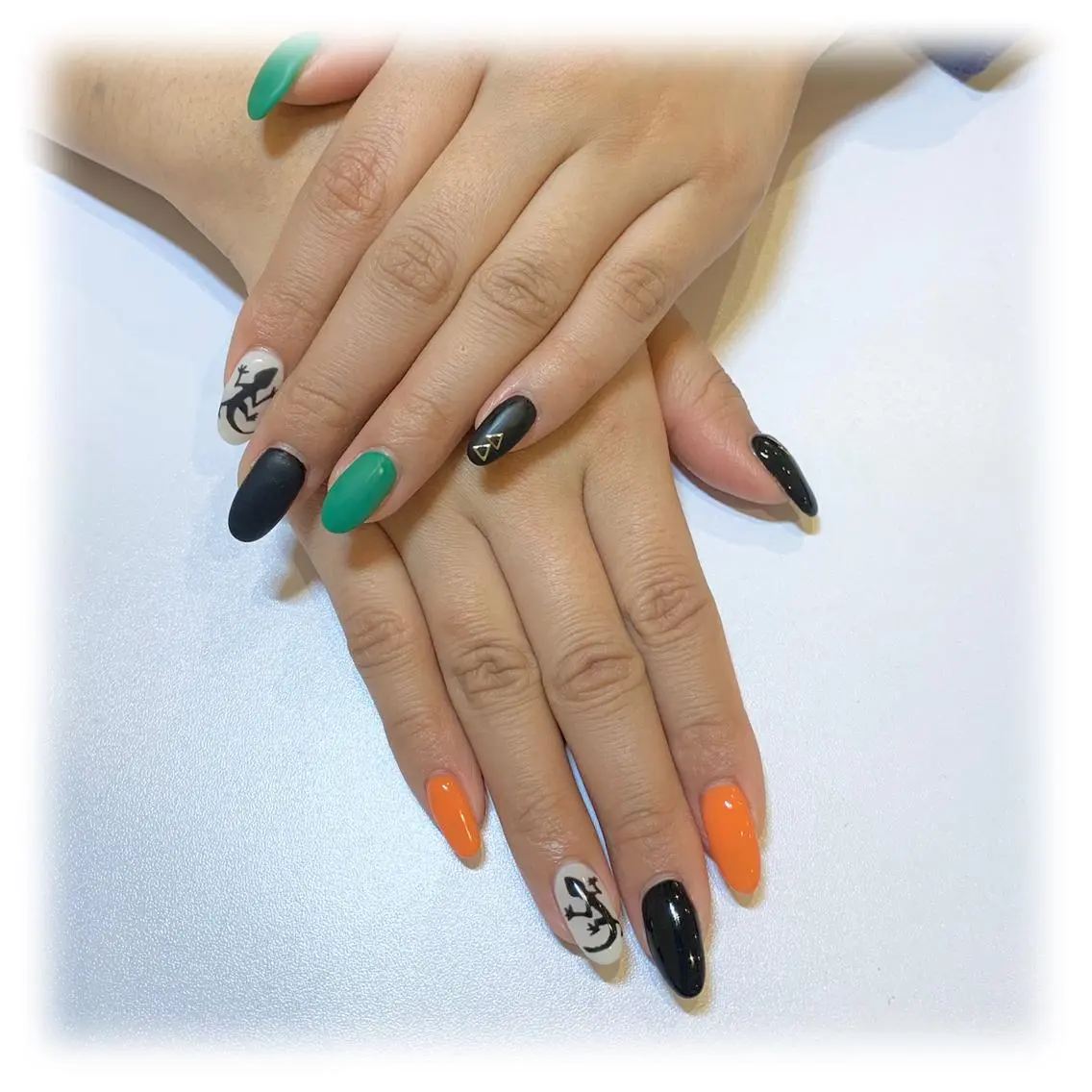 ネイル アートネイル マットネイル ui nailのネイルデザイン