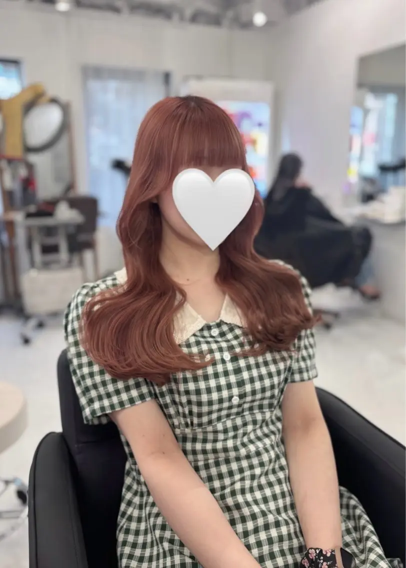 セミロング カラー カット ヘアカラー ❤️‍🔥ハイトーン /レイヤー/IORIのヘアスタイル