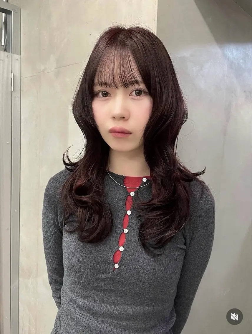 ロング カラー cope'u  ︎︎美雨のヘアスタイル
