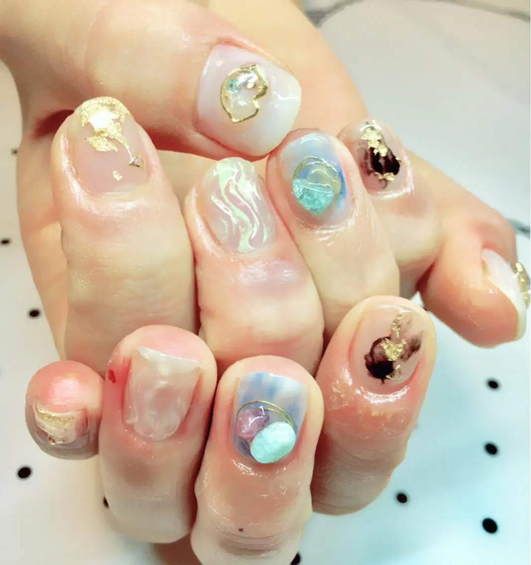 ネイル nailist cocoのネイルデザイン