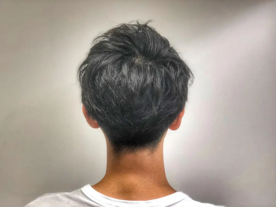 ショート カラー パーマ メンズ 美髪矯正 Rioのヘアスタイル